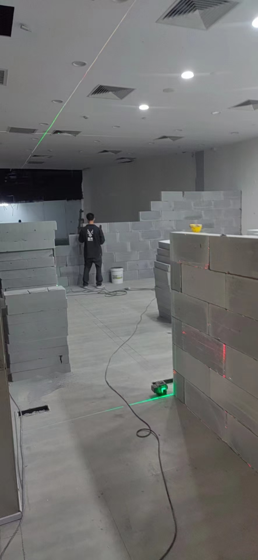 加气砖厂家供货场景
